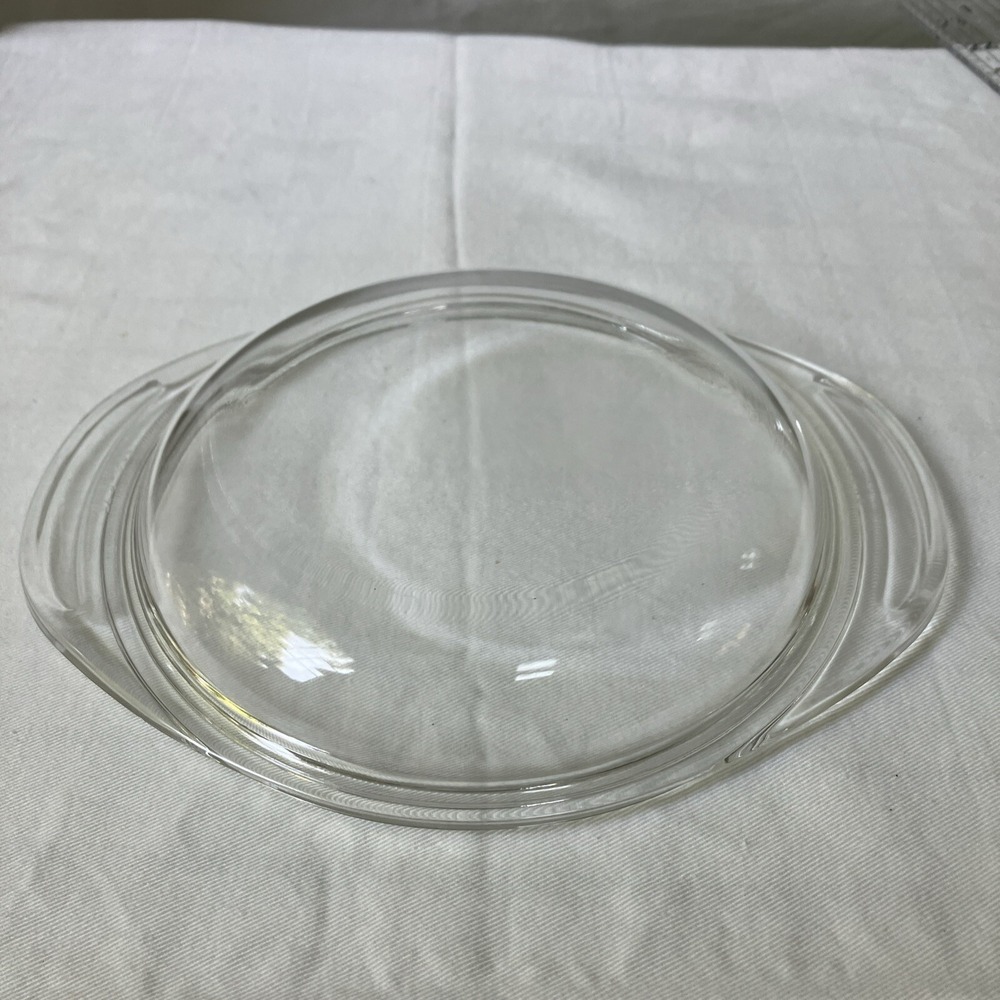 Pyrex Clear Glass Covered Casserole Lid